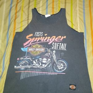 Thrashed vintage Harley 89 tank